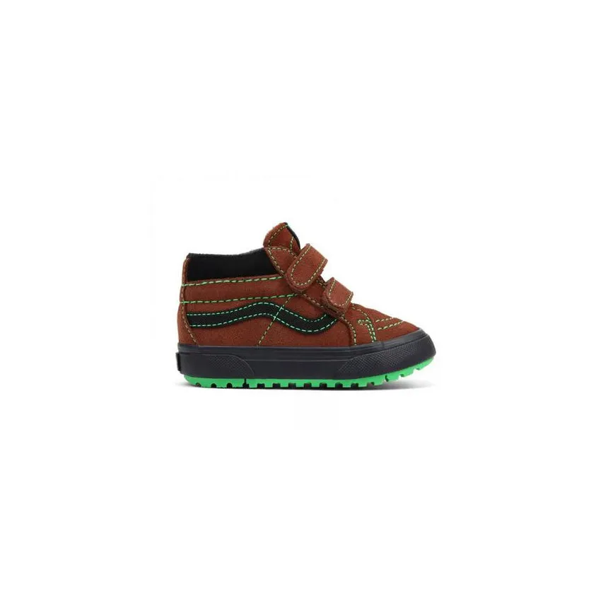 Zapas Vans Sk8 Mid Reissue Tortoise Para Niños