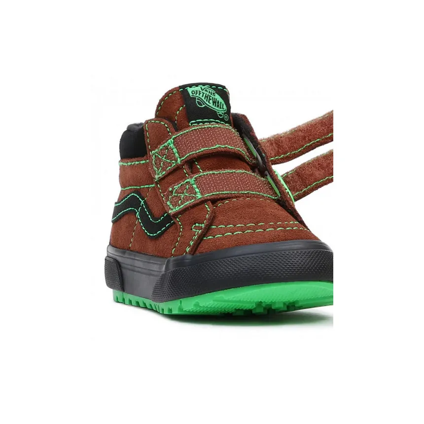 Zapas Vans Sk8 Mid Reissue Tortoise Para Niños