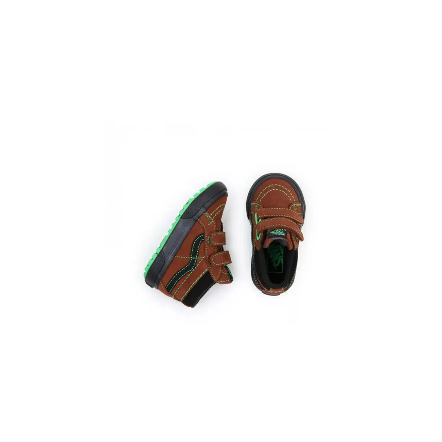 Zapas Vans Sk8 Mid Reissue Tortoise Para Niños