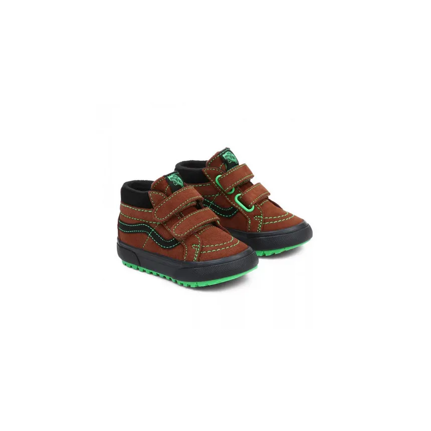 Zapas Vans Sk8 Mid Reissue Tortoise Para Niños
