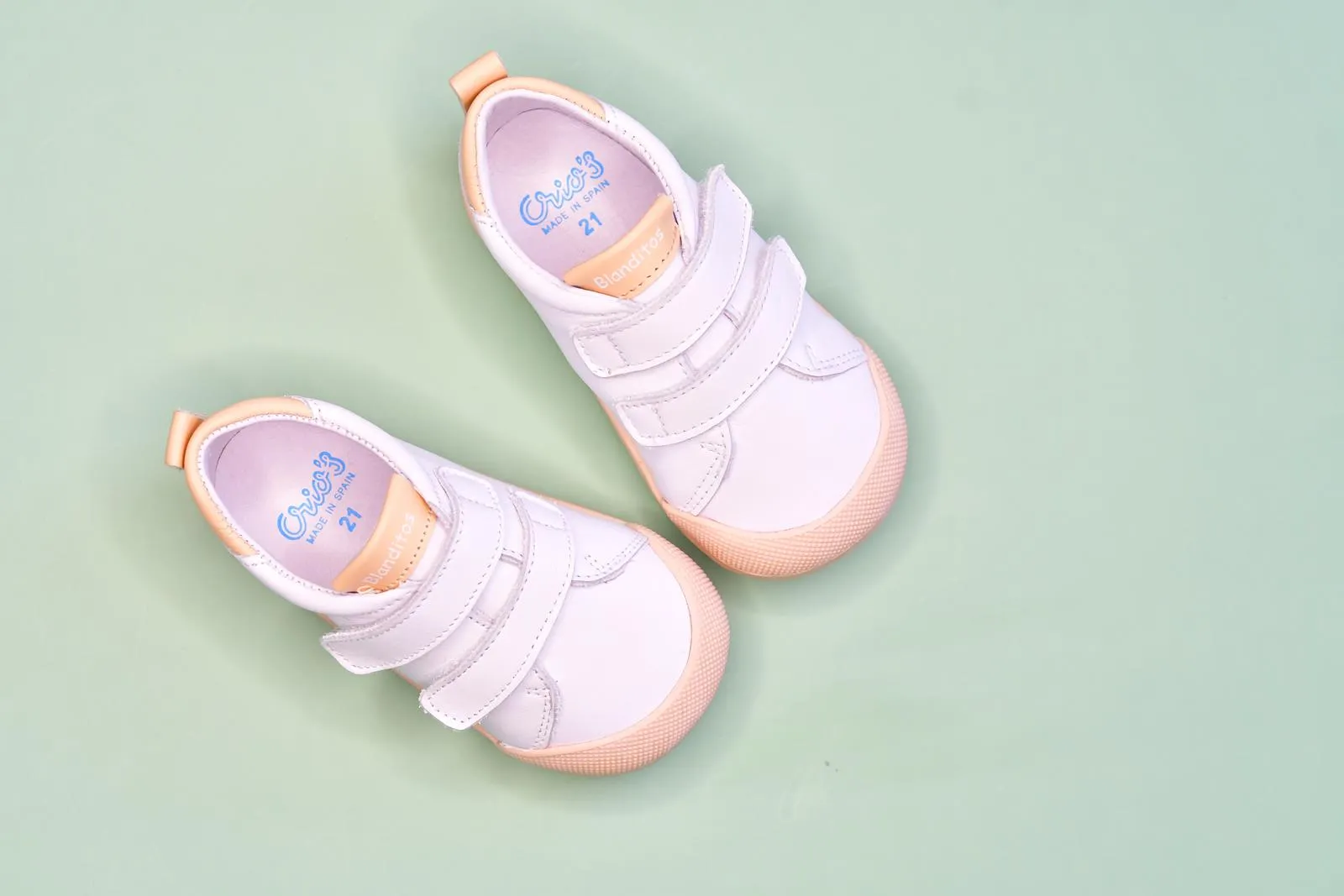 Zapatilla Blanditos Roma Blanco Vainilla