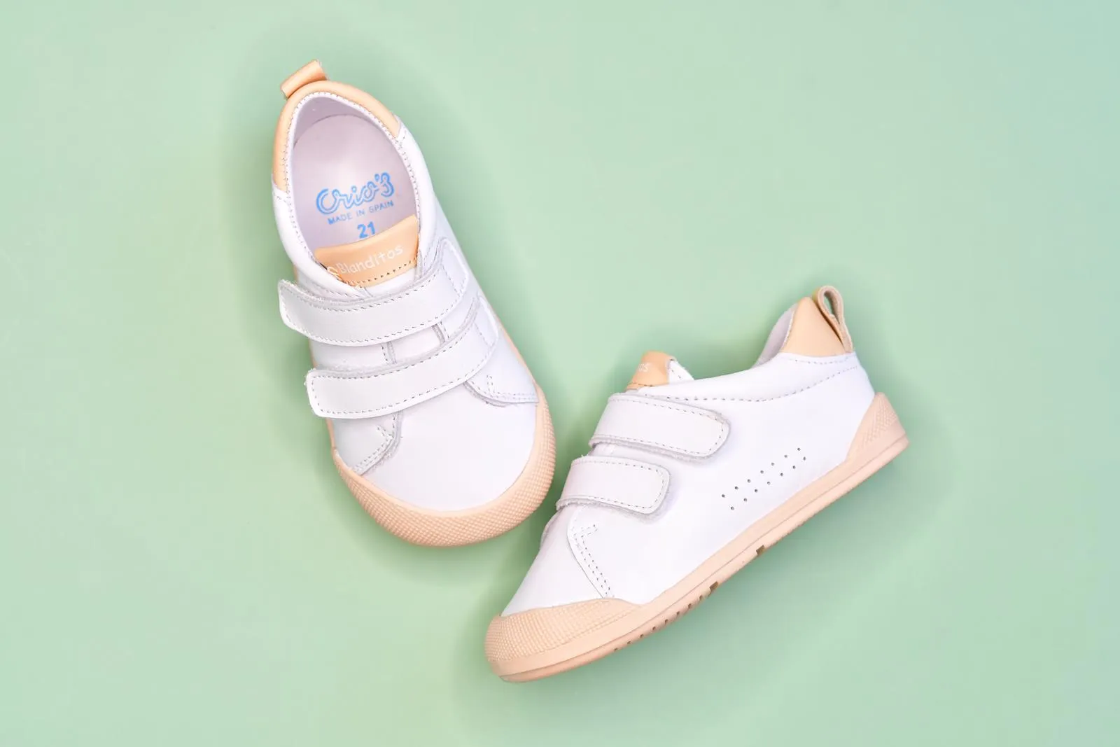 Zapatilla Blanditos Roma Blanco Vainilla