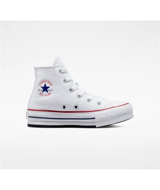 Zapatillas altas Converse Chuck Taylor All Star Lift Platform Infantil Wh