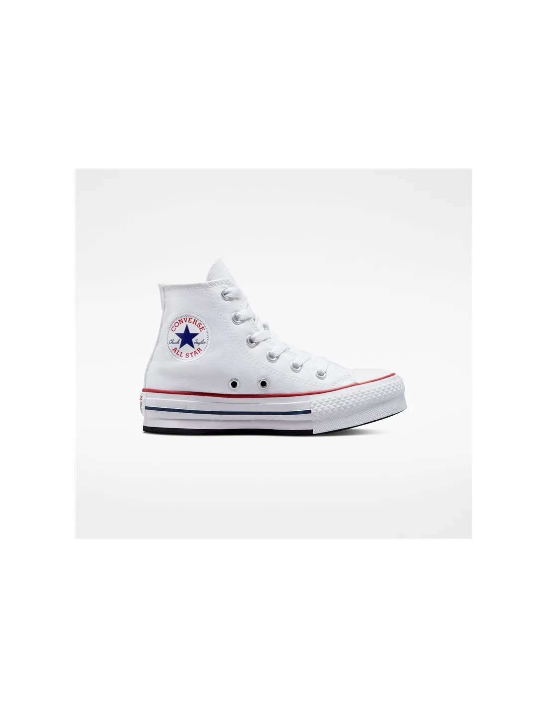Zapatillas altas Converse Chuck Taylor All Star Lift Platform Infantil Wh