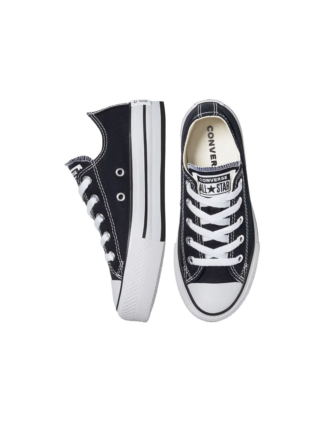 Zapatillas Converse Chuck Taylor All Star EVA Platform Low Top Black