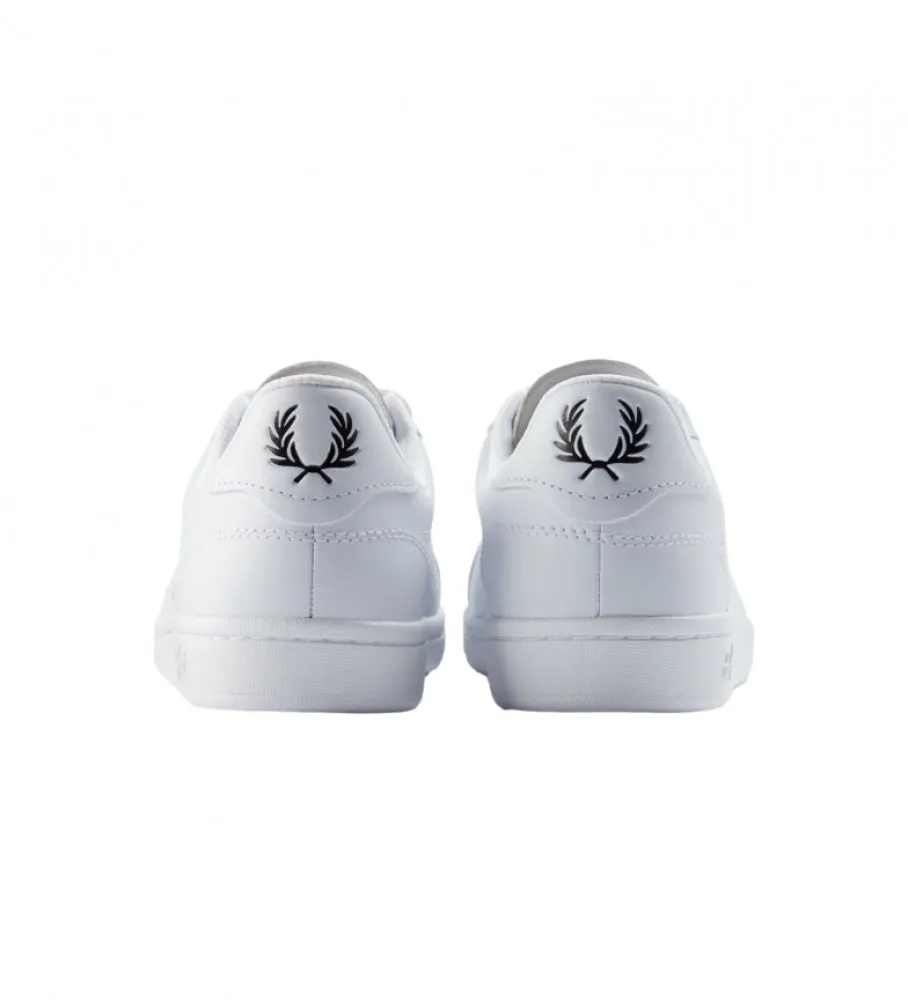 Zapatillas de piel B721 blanco