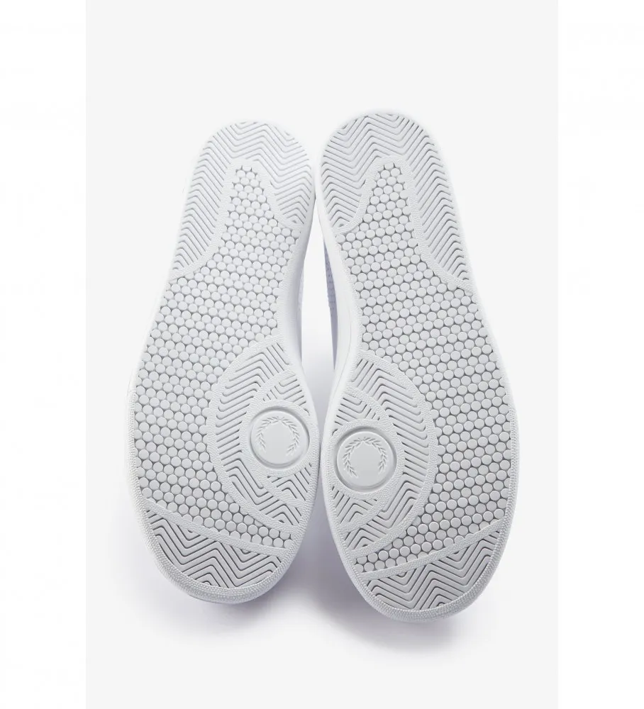 Zapatillas de piel B721 blanco