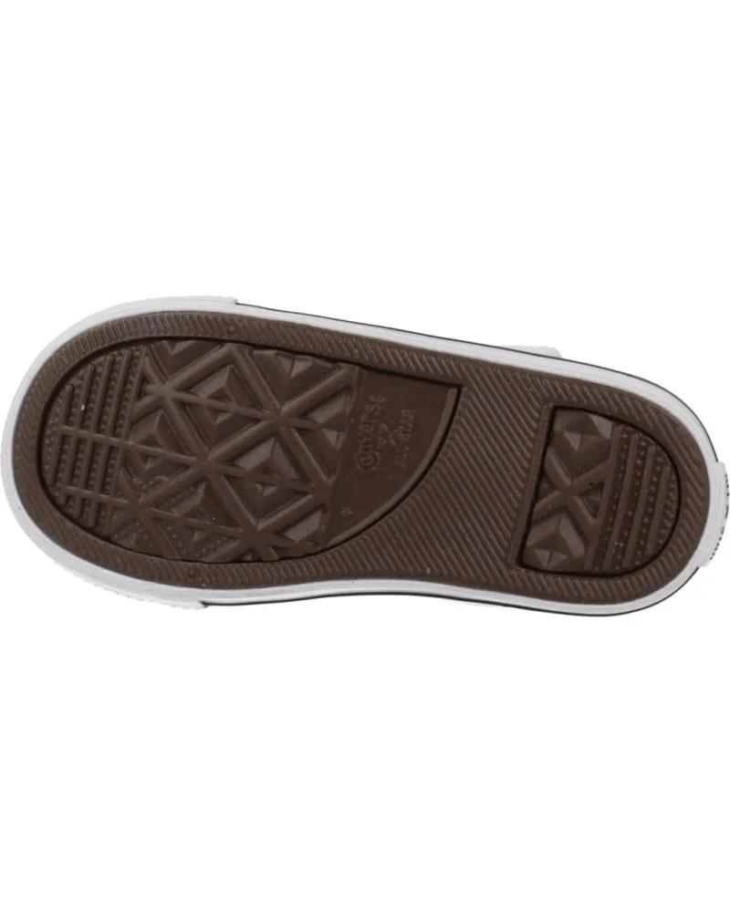 Zapatillas deporte CONVERSE  de Hombre ZAPATILLA SEMIBOTA DE BEBE BLANCA VELCRO A04825C  BLANCO