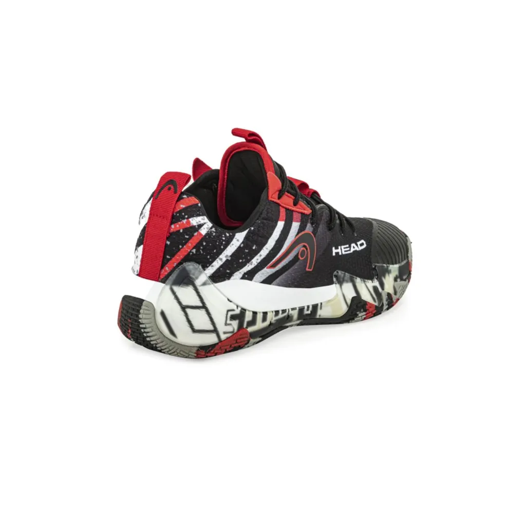 Zapatillas Head Basquet Adultos Ng/rj Indoor + medias gratis!