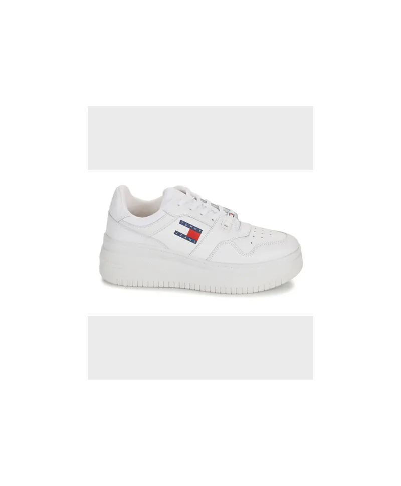 Zapatillas TOMMY JEANS Plataforma Essential Blanco Mujer