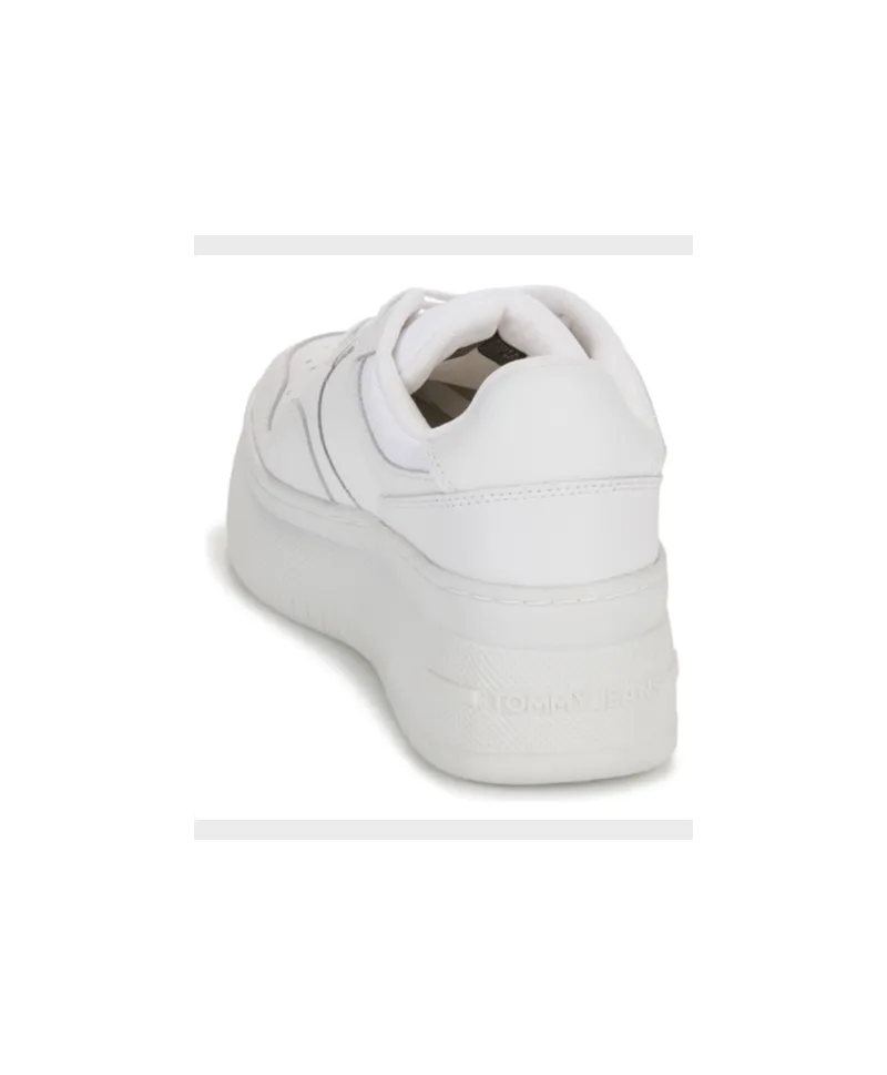 Zapatillas TOMMY JEANS Plataforma Essential Blanco Mujer