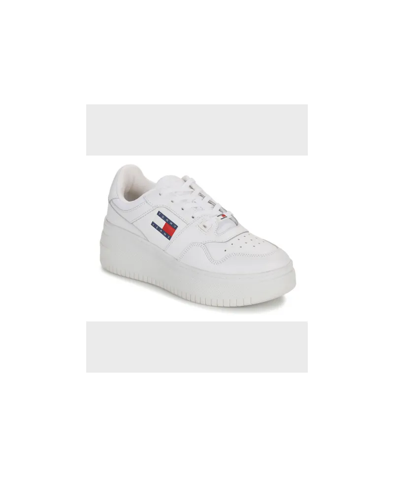 Zapatillas TOMMY JEANS Plataforma Essential Blanco Mujer