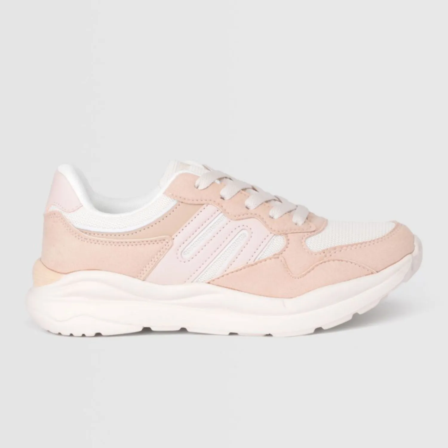 Zapatillas Urbanas Para Mujer Hypnotic Chunk Beige