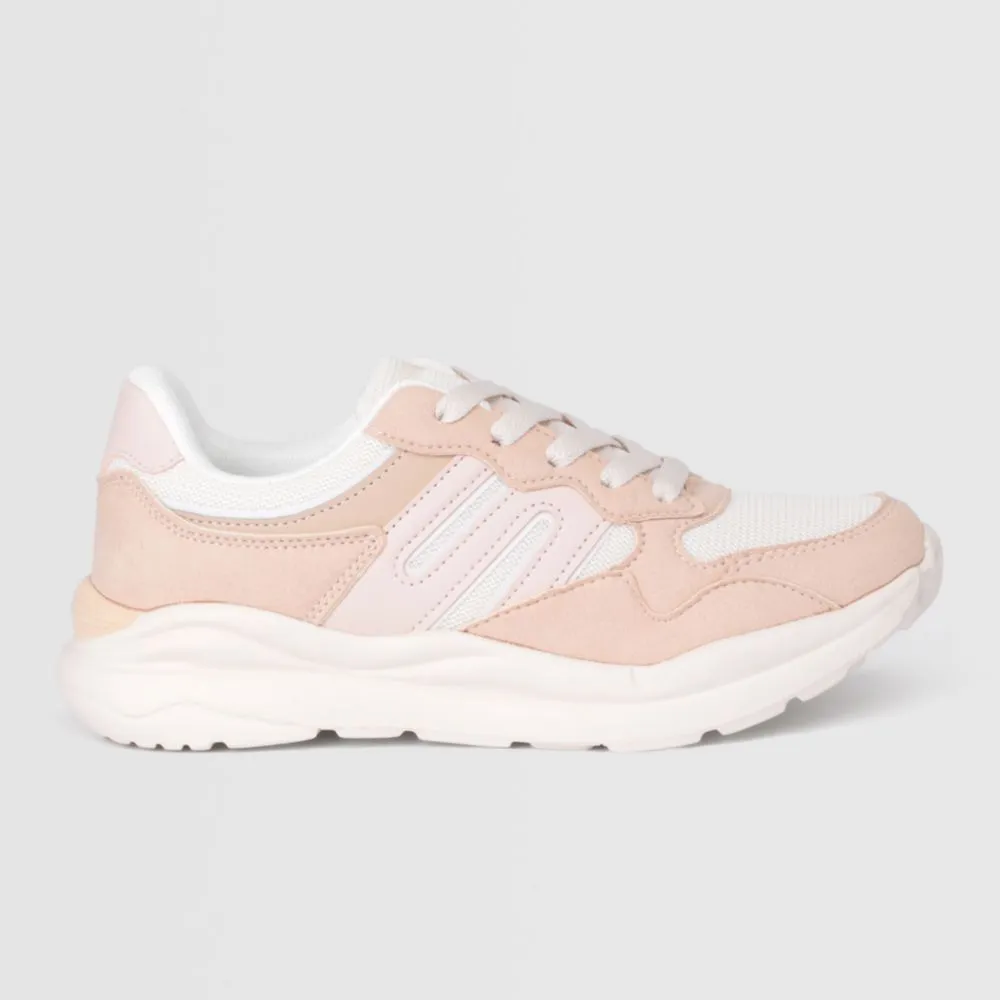 Zapatillas Urbanas Para Mujer Hypnotic Chunk Beige