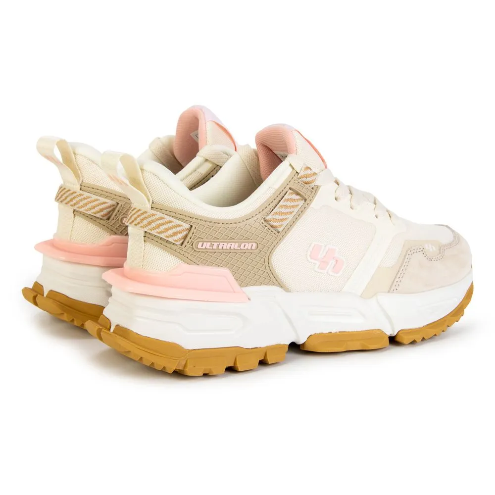 Zapatillas Urbanas Ultralon Mujer Ultra Exclusive UL2002W2 Beige