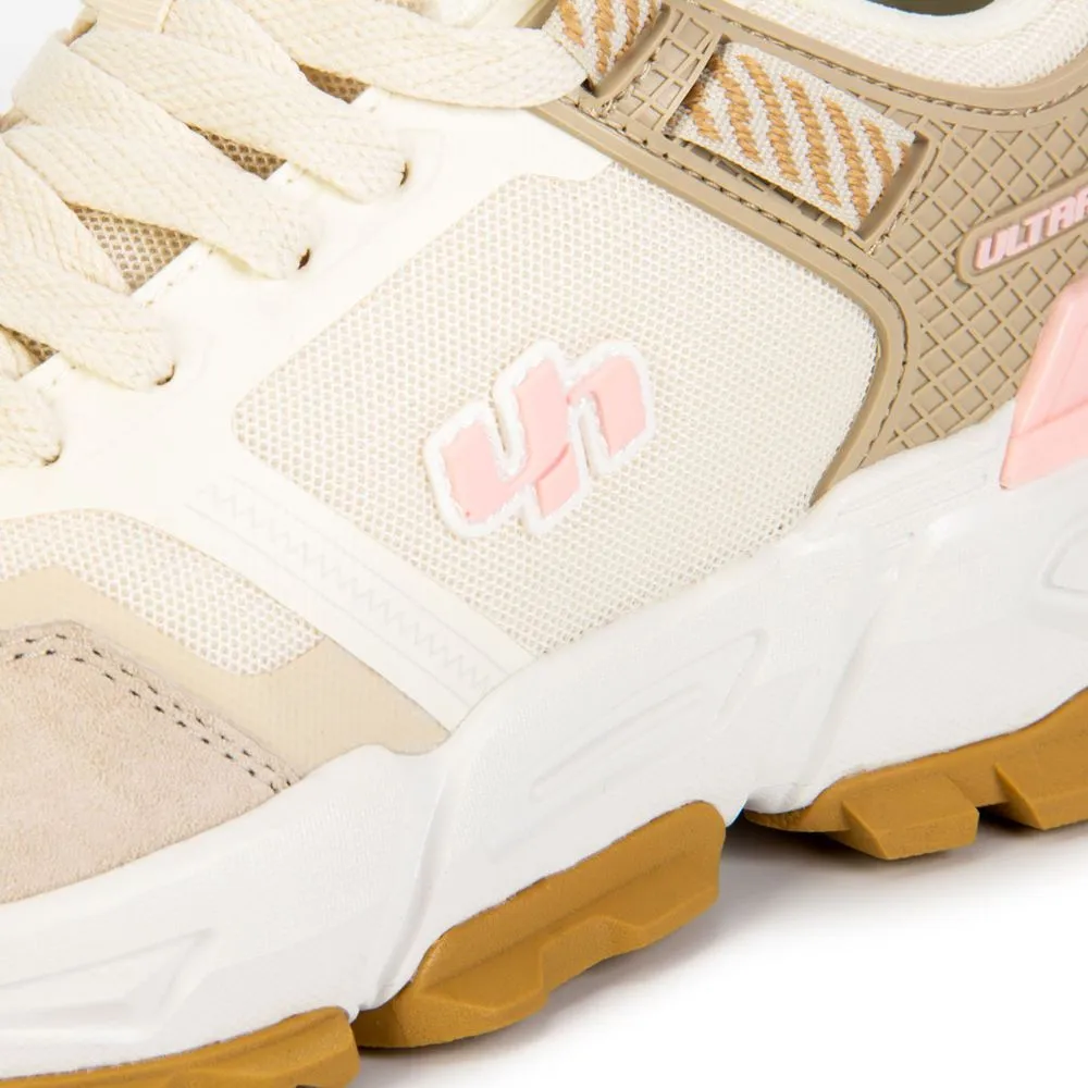 Zapatillas Urbanas Ultralon Mujer Ultra Exclusive UL2002W2 Beige