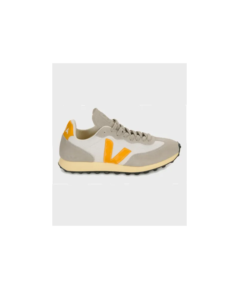 Zapatillas VEJA Rio Branco Gris Amarillo