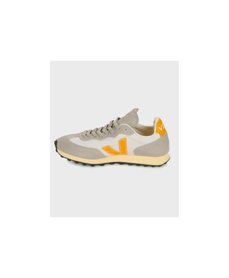 Zapatillas VEJA Rio Branco Gris Amarillo