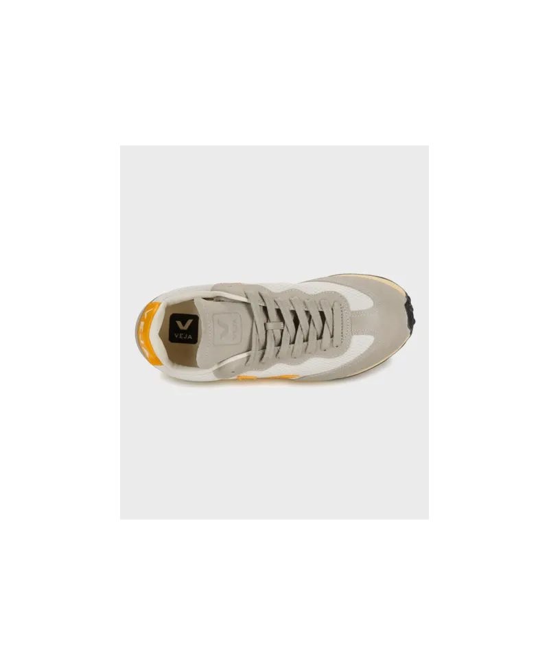 Zapatillas VEJA Rio Branco Gris Amarillo