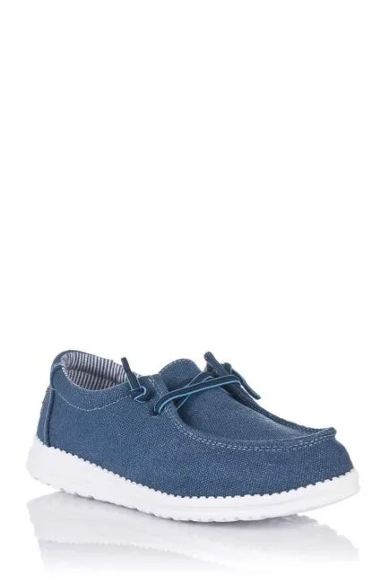 ZAPATO CON CORDóN  LONA