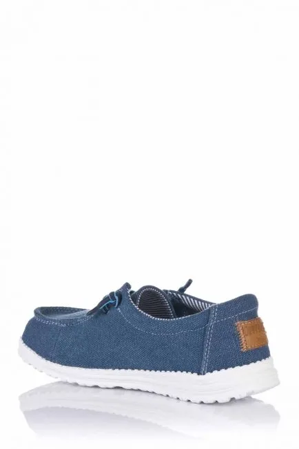 ZAPATO CON CORDóN  LONA