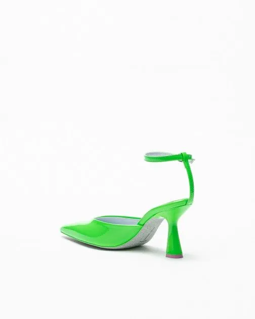 Zapato destalonado Chiara Ferragni CF Decollete Verde