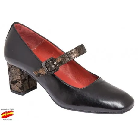 Zapato Piel Mujer Ancho Especial. Carlos Pla