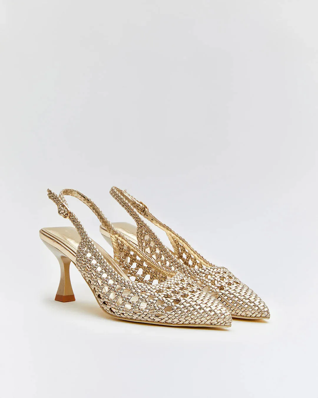 ZAPATO TACN JUANA GOLD
