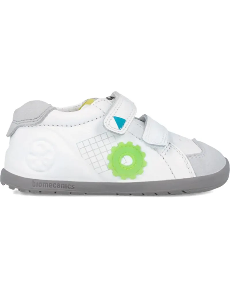 Zapatos BIOMECANICS  de Niño DEPORTIVA PARA CHICO 241161 RESPETUOSA  BLANCO