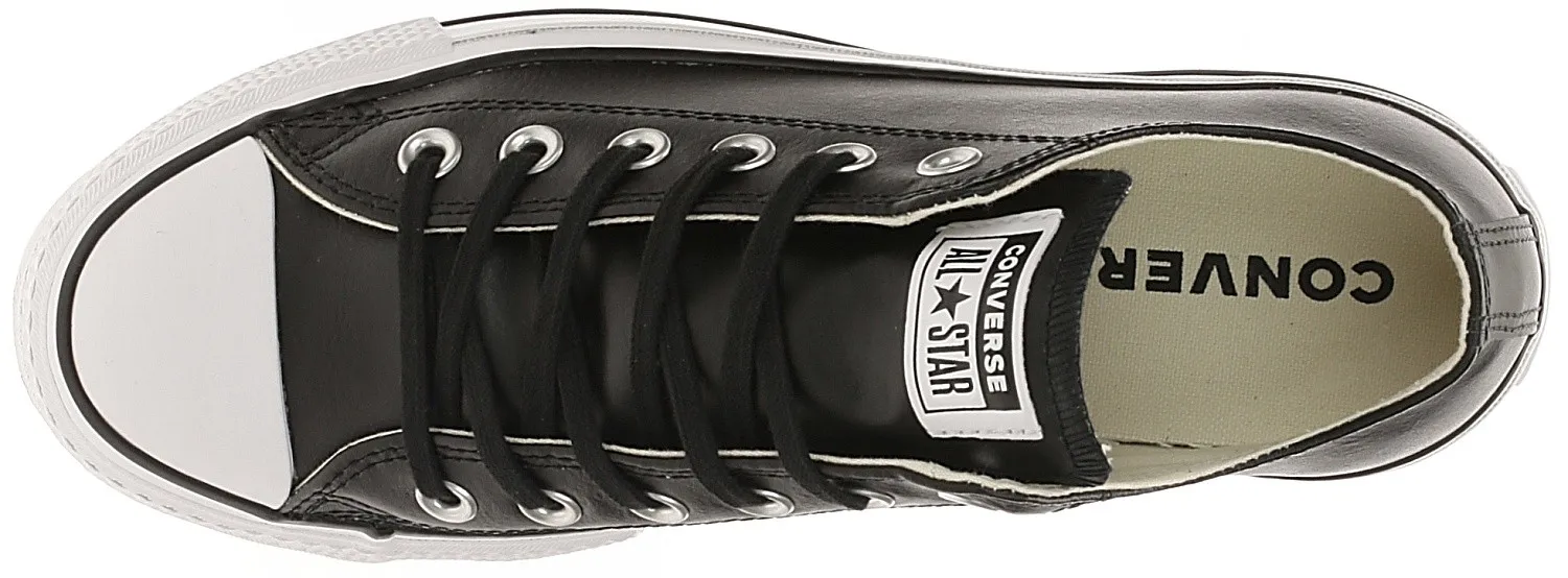 ZAPATOS CONVERSE CHUCK TAYLOR ALL STAR LIFT CLEAN OX  561681/BLACK/BLACK/WHITE  WOMEN´S