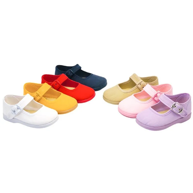 Zapatos de niña de lona