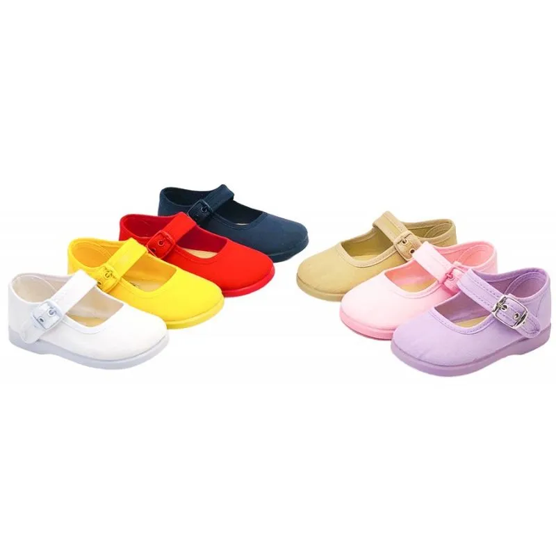Zapatos de niña de lona
