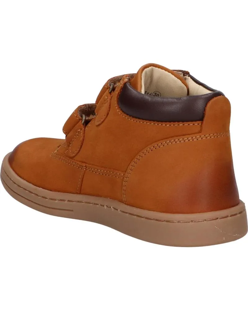 ZAPATOS KICKERS  DE NIñO 57198710 TACKEASY GOLF  116 CAMEL MARRON
