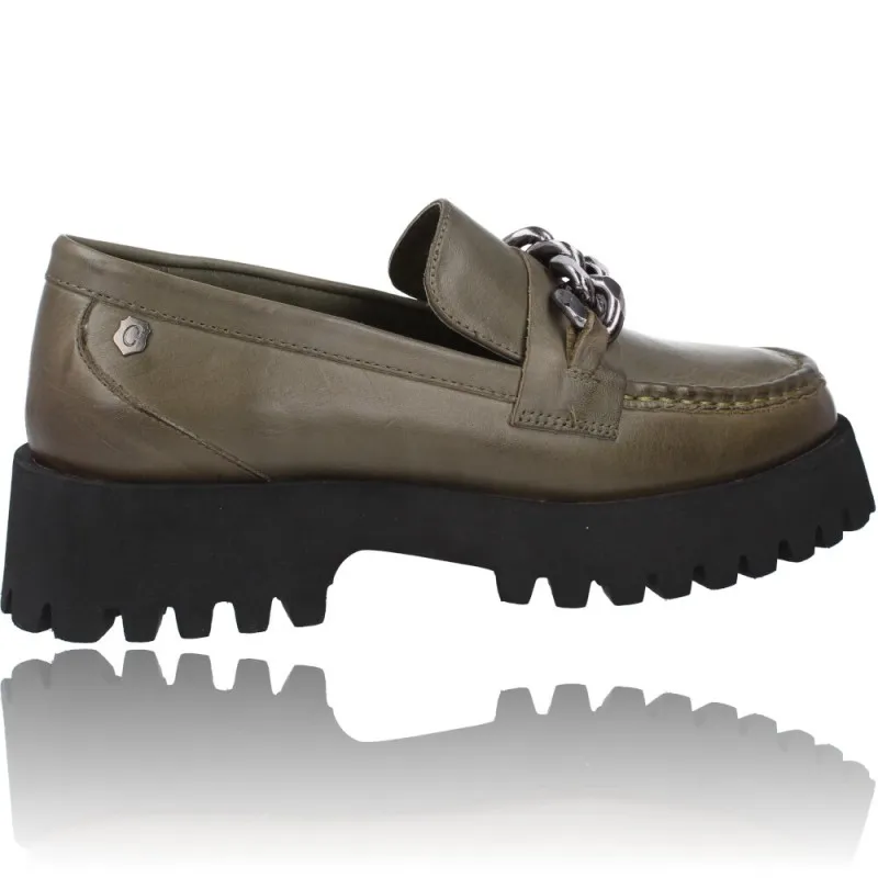 Zapatos Mujer Mocasín Piel de Carmela Shoes 160358